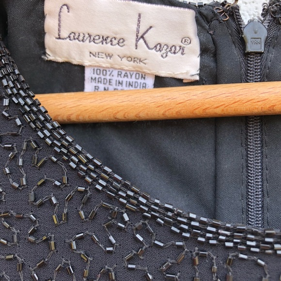 🌿 5/$30 Laurence Kazar Beaded Party Dress - Picture 4 of 5